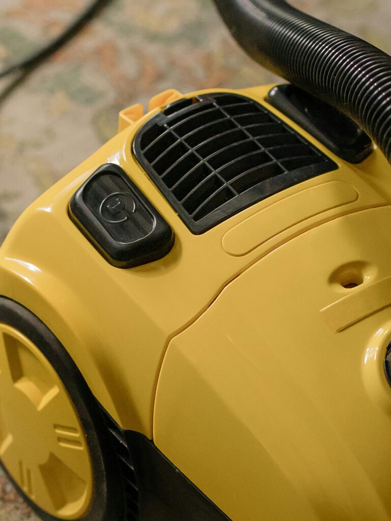 yellow vacuum